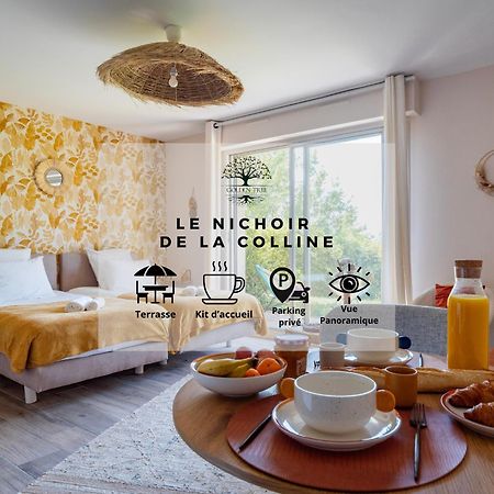 Le Nichoir De La Colline - Parking & Wifi Apartment โอแบร์เน ภายนอก รูปภาพ